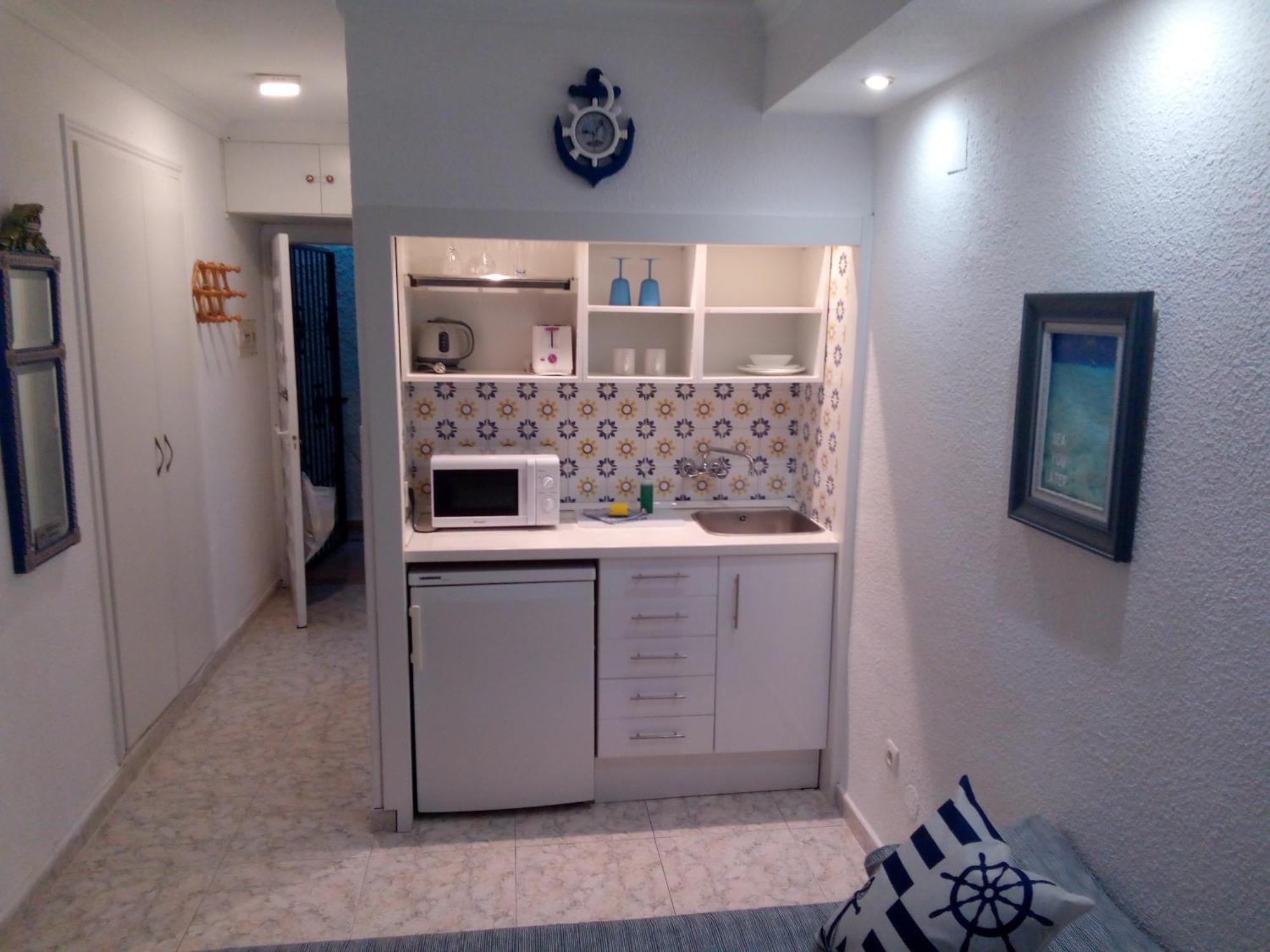 Apartmán Los Cisnes Beach Studio 100M Playa Benalmádena Exteriér fotografie