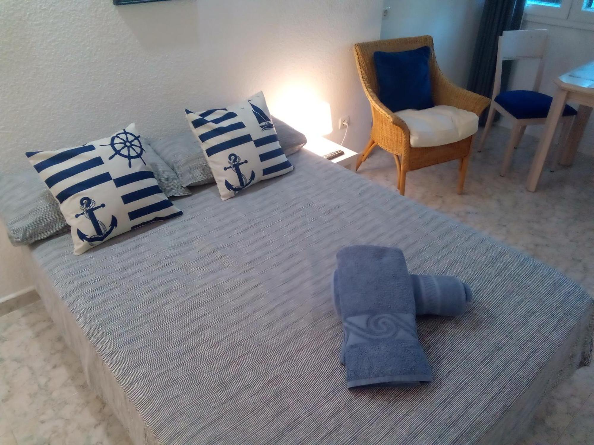 Apartmán Los Cisnes Beach Studio 100M Playa Benalmádena Exteriér fotografie